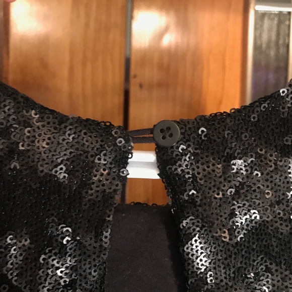 Open back sequin top - Picture 3 of 4